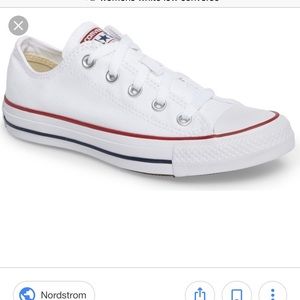 Women's white converse